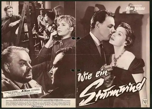 Filmprogramm IFB Nr. 3658, Wie ein Sturmwind, Lilli Palmer, Willi A. Kleinau, Regie: Dr. Falk Harnack
