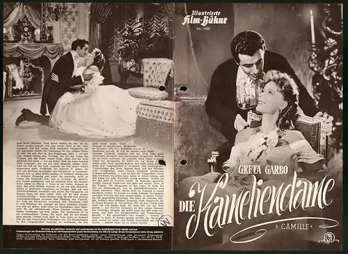 Filmprogramm IFB Nr. 1400, Die Kameliendame, Greta Garbo, Robert Taylor, Regie: George Cukor
