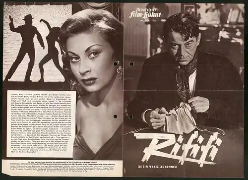 Filmprogramm IFB Nr. 2956, Rififi, Jean Servais, Carl Möhner, Regie: Jules Dassin