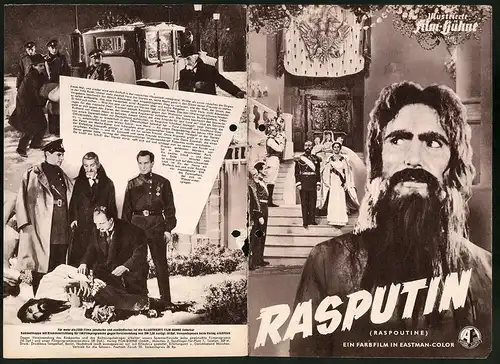 Filmprogramm IFB Nr. 2449, Rasputin, Pierre Brasseur, Isa Miranda, Regie: Georges Combret