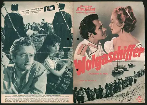 Filmprogramm IFB Nr. 4740, Wolgaschiffer, John Derek, Dawn Addams, Regie: Victor Tourjansky