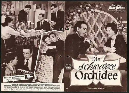 Filmprogramm IFB Nr. 4741, Die schwarze Orichdee, Sophia Loren, Anthony Quinn, Regie: Martin Ritt