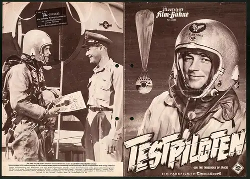 Filmprogramm IFB Nr. 3285, Testpiloten, Guy Madison, Virginia Leith, Regie: Robert D. Webb