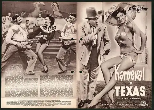 Filmprogramm IFB Nr. 1648, Karneval in Texas, Red Skelton, Ann Miller, Regie: Charles Walters