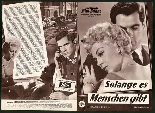 Filmprogramm IFB Nr. 4939, Solange es Menschen gibt, Lana Turner, John Gavin, Regie: Douglas Sirk