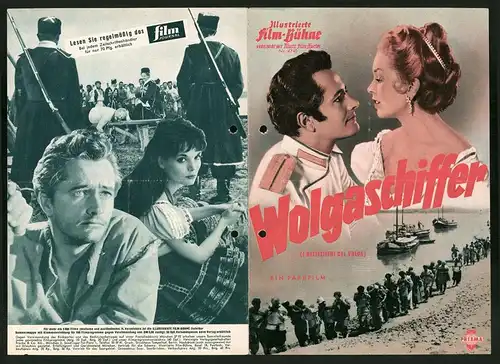 Filmprogramm IFB Nr. 4740, Wolgaschiffer, John Derek, Dawn Addams, Regie: Victor Tourjansky