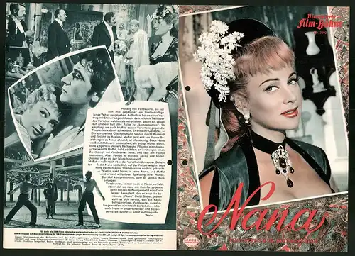 Filmprogramm IFB Nr. 2692, Nana, Martine Carol, Charles Boyer, Regie: Christian-Jaque