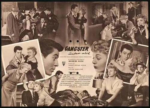 Filmprogramm IFB Nr. 1512, Gangster unter sich, Farley Granger, Shelley Winters, Regie: George Beck