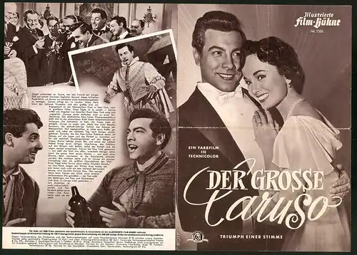 Filmprogramm IFB Nr. 1503, Der grosse Caruso, Mario Lanza, Ann Blyth, Regie: Richard Thorpe