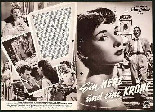 Filmprogramm IFB Nr. 2195, Ein Herz und eine Krone, Audrey Hepburn, Gregory Peck, Regie: William Wyler