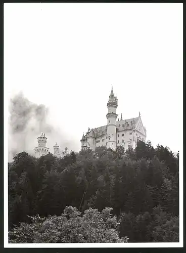 Fotografie Albin Müller, Hamburg-Altona, Schützenstrasse 61, Ansicht Hohenschwangau, Schloss Neuschwanstein