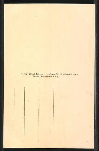 AK Alt-Hamburg, Hof Brauerknechtgraben 29 mit Anwohnern