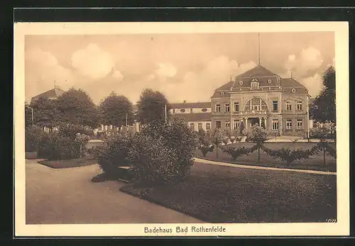 AK Bad Rothenfelde /Teutoburger Wald, Ortspartie