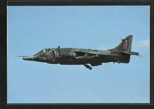 AK Flugzeug RAF Harrier GR. 3 of No. 233 OCU from RAF Wittering