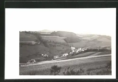 Foto-AK Michelbach /Gerolstein, Teilansicht mit Kirche 1929