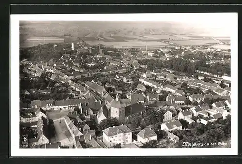 AK Mühlberg an der Elbe, Teilansicht