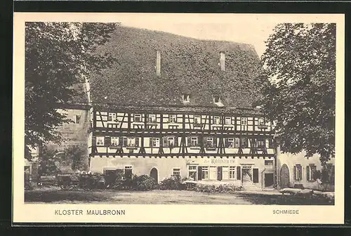 AK Maulbronn, Gasthaus Zum Ratskeller