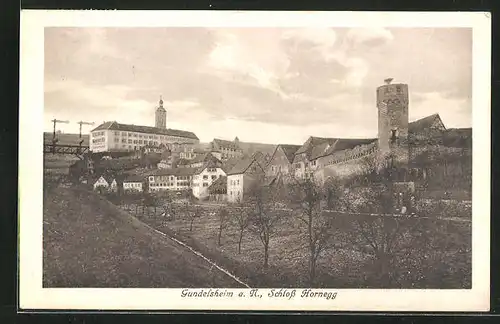 AK Gundelsheim a. N., Schloss Hornegg