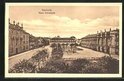 AK Bayreuth, Neuer Schlossplatz