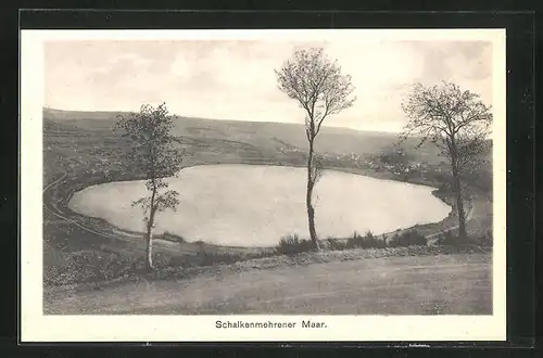 AK Schalkenmehren /Eifel, Schalkenmehrener Maar