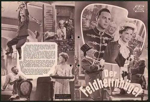 Filmprogramm DNF, Der Feldherrnhügel, Paul Hörbiger, Annemarie Düringer, Regie: Ernst Marischka