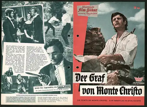 Filmprogramm IFB Nr. 6087, Der Graf von Monte Christo, Louis Jourdan, Yvonne Furneaux, Regie: Claude Autant-Lara