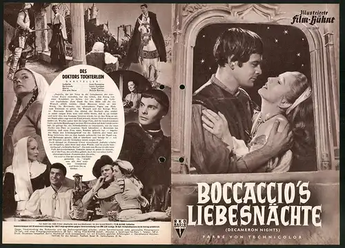 Filmprogramm IFB Nr. 2699, Boccaccio`s Liebesnächte, Joan Fontaine, Louis Jourdan, Regie: Hugo Fregonese