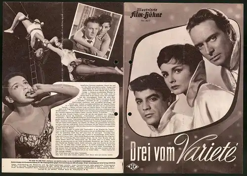 Filmprogramm IFB Nr. 2617, Drei vom Varieté, Ingrid Andree, Peter Pasetti, Regie: Kurt Neumann