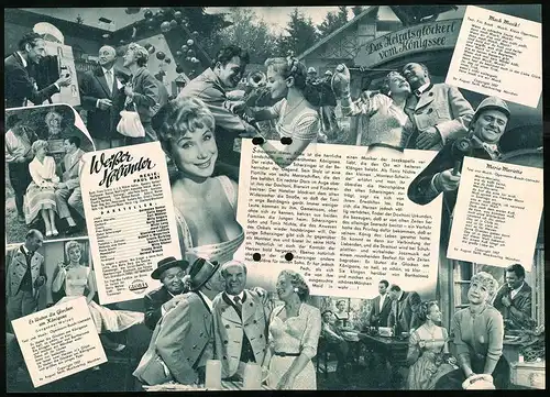 Filmprogramm IFB Nr. 3850, Weisser Holunder, Germaine Damar, Carla Hagen, Regie: Paul May