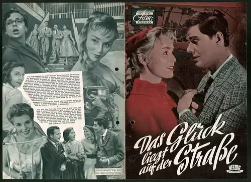 Filmprogramm DNF, Das Glück liegt auf der Strasse, Walter Giller, Georg Thomalla, Regie: Franz Antel