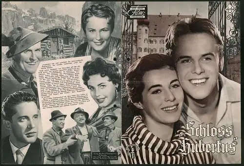 Filmprogramm DNF, Schloss Hubertus, Marianne Koch, Lil Dagover, Regie: Helmut Weiss