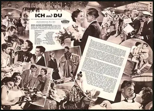 Filmprogramm IFB Nr. 2164, Ich und Du, Hardy Krüger, Liselotte Pulver, Regie: Alfred Weidenmann