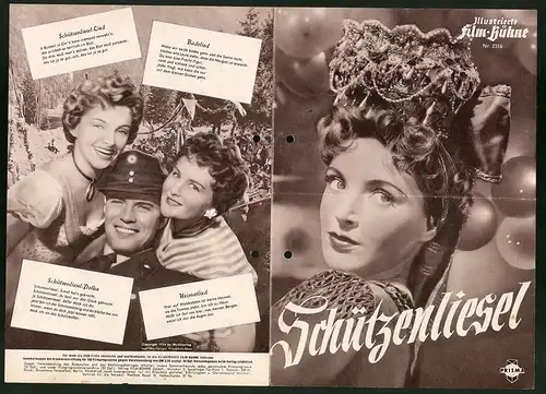 Filmprogramm IFB Nr. 2516, Schützenliesel, Herta Staal, Helmuth Schneider, Regie: Rudolf Schündler