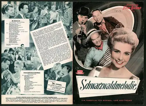 Filmprogramm IFB Nr. 3348, Schwarzwaldmelodie, Carl Wery, Siegfried Breuer jun., Regie: Geza v. Bolvary