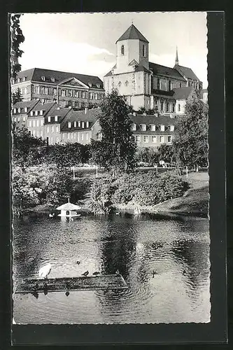 AK Mönchengladbach, Blick zum 1000jährigen Münster