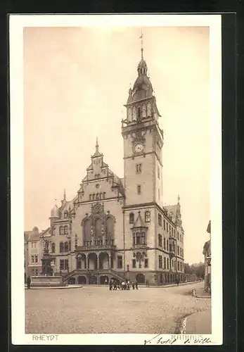 AK Rheydt, Blick zum Rathaus