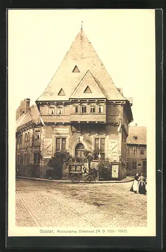 AK Goslar am Harz, Altdeutsches Gildehaus