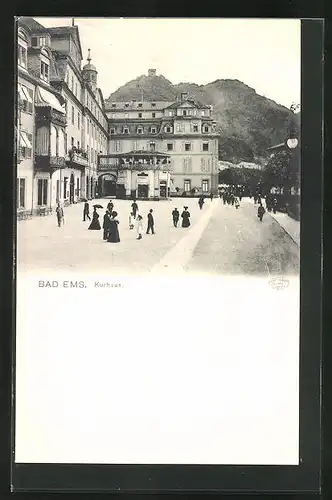 AK Bad Ems, Blick zum Kurhaus