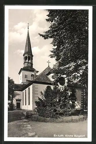 AK Burgdorf, Blick zur Ev.-Luth. Kirche