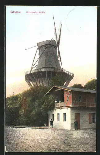 AK Potsdam, Historische Mühle