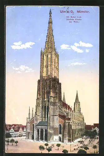 AK Ulm /Donau, Kirche Münster