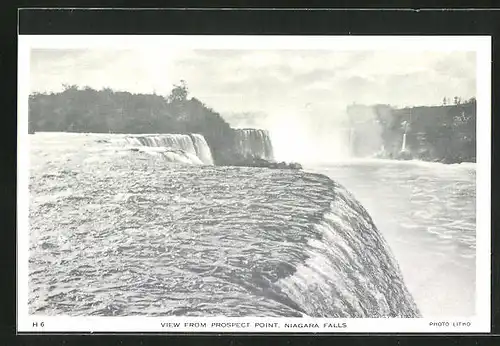 AK Niagara Falls, View from Prospect Point, Wasserfall