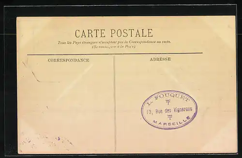 AK Marseille, Exposition coloniale 1906, Rue d` Annam