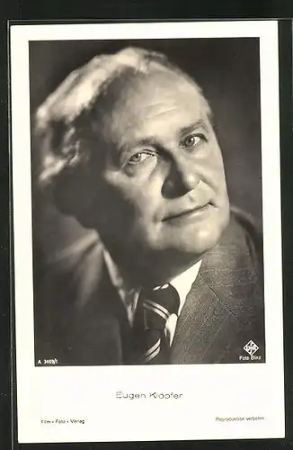 AK Schauspieler Eugen Klöpfer