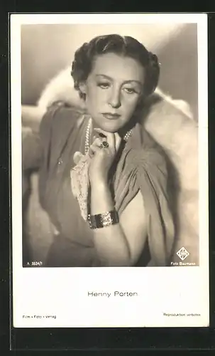 AK Schauspielerin Henny Porten