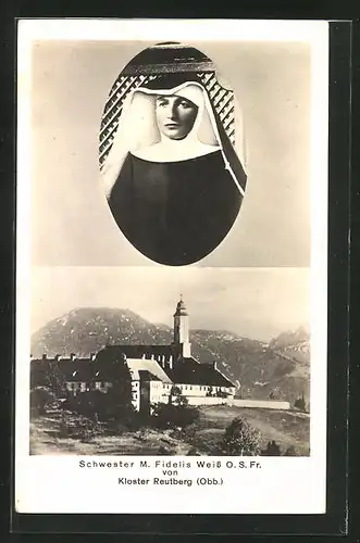 AK Bad Tölz /Obb., Schwester M. Fidelis Weiss O. S. Fr. von Kloster Reutberg