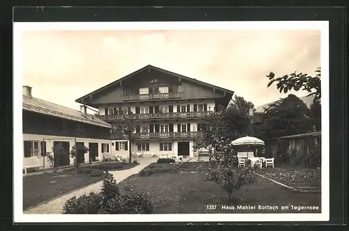 AK Rottach / Tegernsee, Hotel Haus Mahler