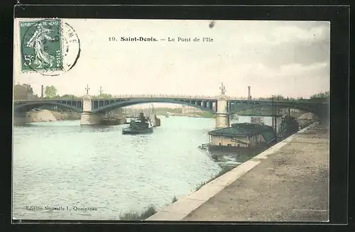 AK Saint-Denis, le Pont de l'Ile