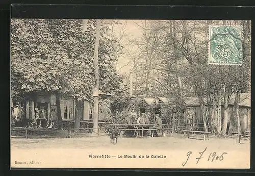 AK Pierrefitte, Le Moulin de la Galette