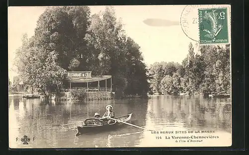 AK La Varenne-Chennevieres, Restaurant de l`Ile a l`Ile d`Amour